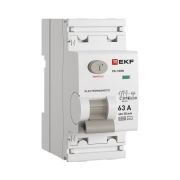 Выключатель дифференциального тока 2п 63А 30мА тип AC 6кА ВД-100N электромех. PROxima EKF E1026M6330