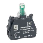 Лампа сменная с основанием XB4 зел. 230В PROxima EKF XB4-EML-G
