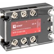 Реле твердотельное трехфазное RTP-60-DA PROxima EKF rtp-3-60-da