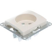 Розетка 1-м СП Glossa 16А IP20 без заземл. механизм беж. SE GSL000241