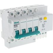 Выключатель автоматический дифференциального тока 4п C 32А 30мА тип AC 4.5кА ДИФ-101 DEKraft 15023DEK