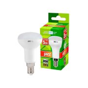 Лампа светодиодная PLED-ECO 5Вт R50 рефлектор матовая 4000К нейтр. бел. E14 400лм 230В 50Гц JazzWay 1037046A