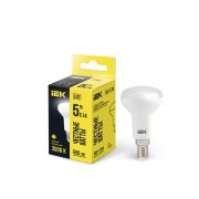 Лампа светодиодная R50 5Вт 3000К тепл. бел. E14 450лм 230-240В IEK LLE-R50-5-230-30-E14