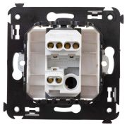 Переключатель 1-кл. 2мод. СП Avanti «Белое облако» 16А IP20 бел. DKC 4400113