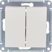 Выключатель 2-кл. СП AtlasDesign 10А IP20 (сх. 5) 10AX механизм беж. SE ATN000251