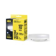 Лампа светодиодная T75 таблетка 10Вт 230В 6500К GX53 IEK LLE-T80-10-230-65-GX53