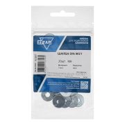 Шайба кузовная М6 DIN 9021 цинк. (пакет) (уп.20шт) Tech-Krep/Zitar 103037