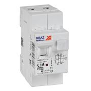 Выключатель автоматический дифференциального тока 2п с защитой от сверхтоков OptiDin D63-22C16-AC-У3 C16 30мА 4.5кА КЭАЗ 328098