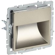 Подсветка светодиодная BRITE встраив. ПЛ20-БрШ механизм шампань IEK BR-FL20-K37