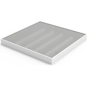 Светильник светодиодный MiR 30Вт 4000К IP40 3700лм 595х595х50мм ДВО офисный рассеив. призма GAUSS G1-A0-00070-01G03-2003540