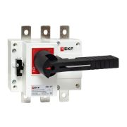 Рубильник-выключатель 3п 250А с рукояткой управления для прямой установки PowerSwitch PROxima EKF psds-250-3