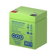 Аккумулятор 12В 5.6А.ч WBR HR1221W F2 WBR