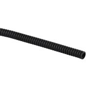 Труба гофрированная ПНД легкая d25мм с протяжкой черн. (уп.50м) Эра Б0065331