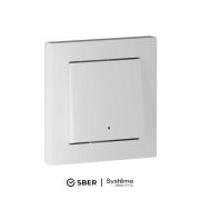 Выключатель 1-кл. AtlasDesign Smart 10А (сх. 1) L+N с подсветкой Zigbee механизм бел. SE ATN000113Z
